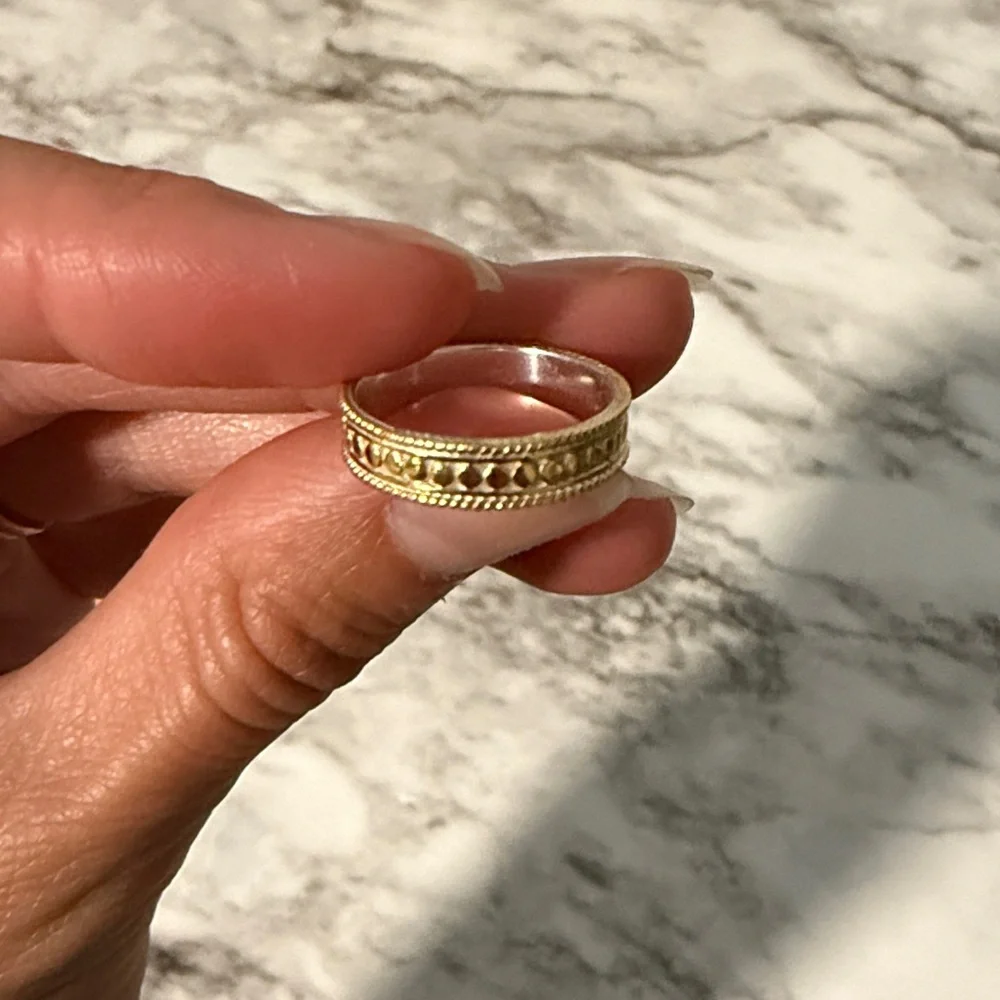 Anna Beck Classic Stacking Ring - Picture 3 of 4